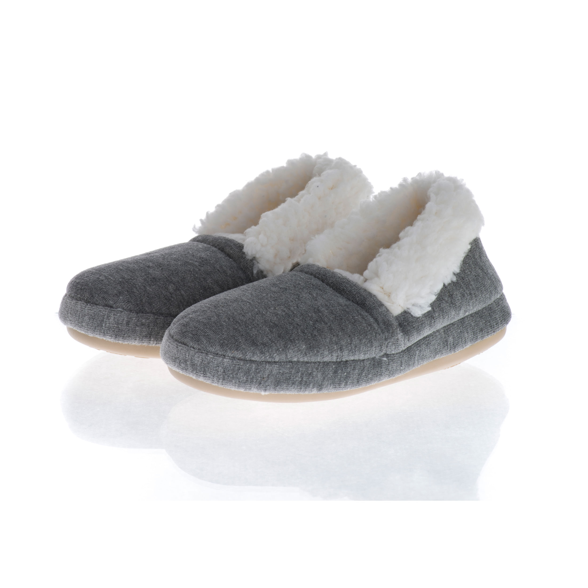 Pantufa Infantil Masculina Com Pelo Mauricio Cinza-2 - Imagem 1