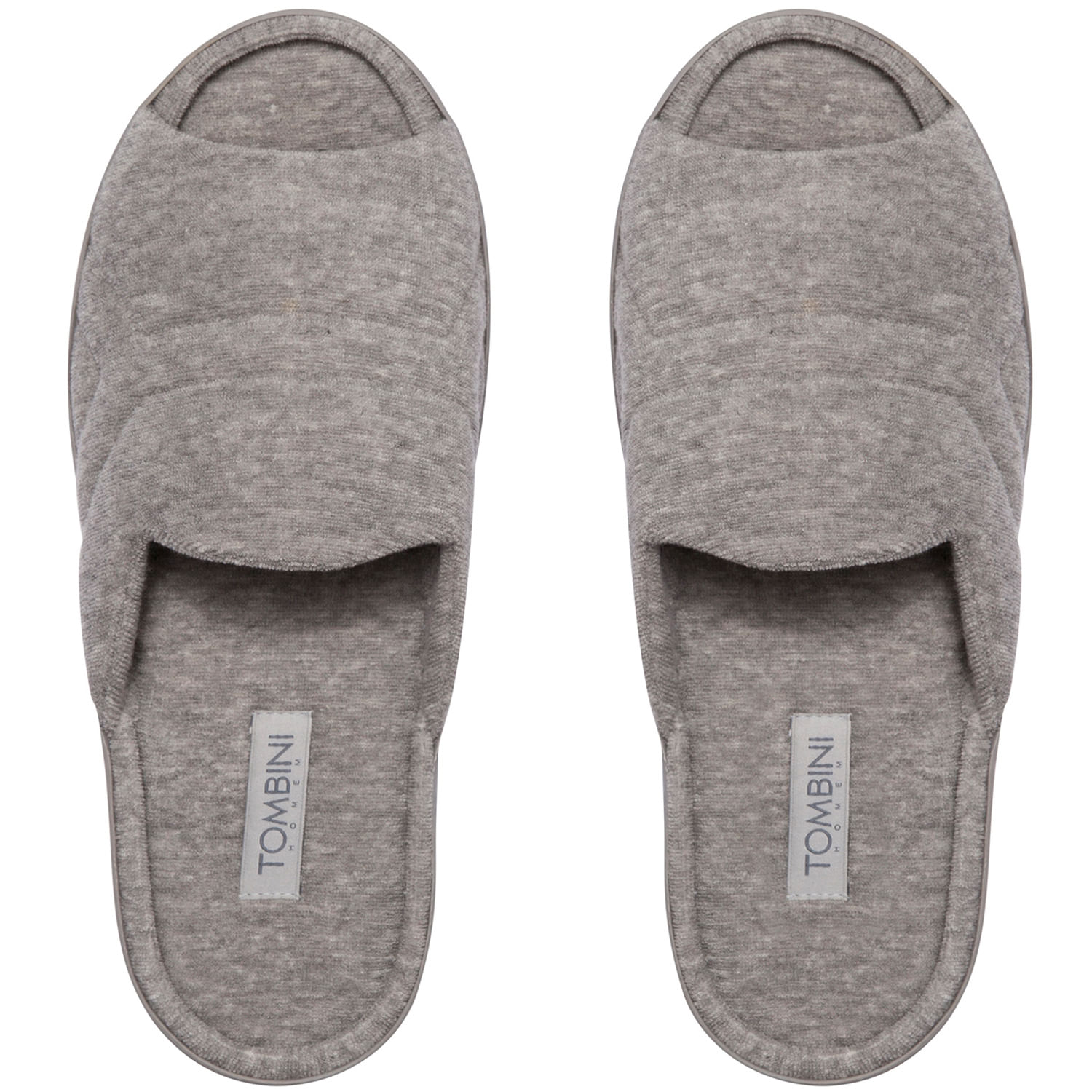 Chinelo Masculino Em Atoalhado Roger Aberto Cinza - Imagem 2
