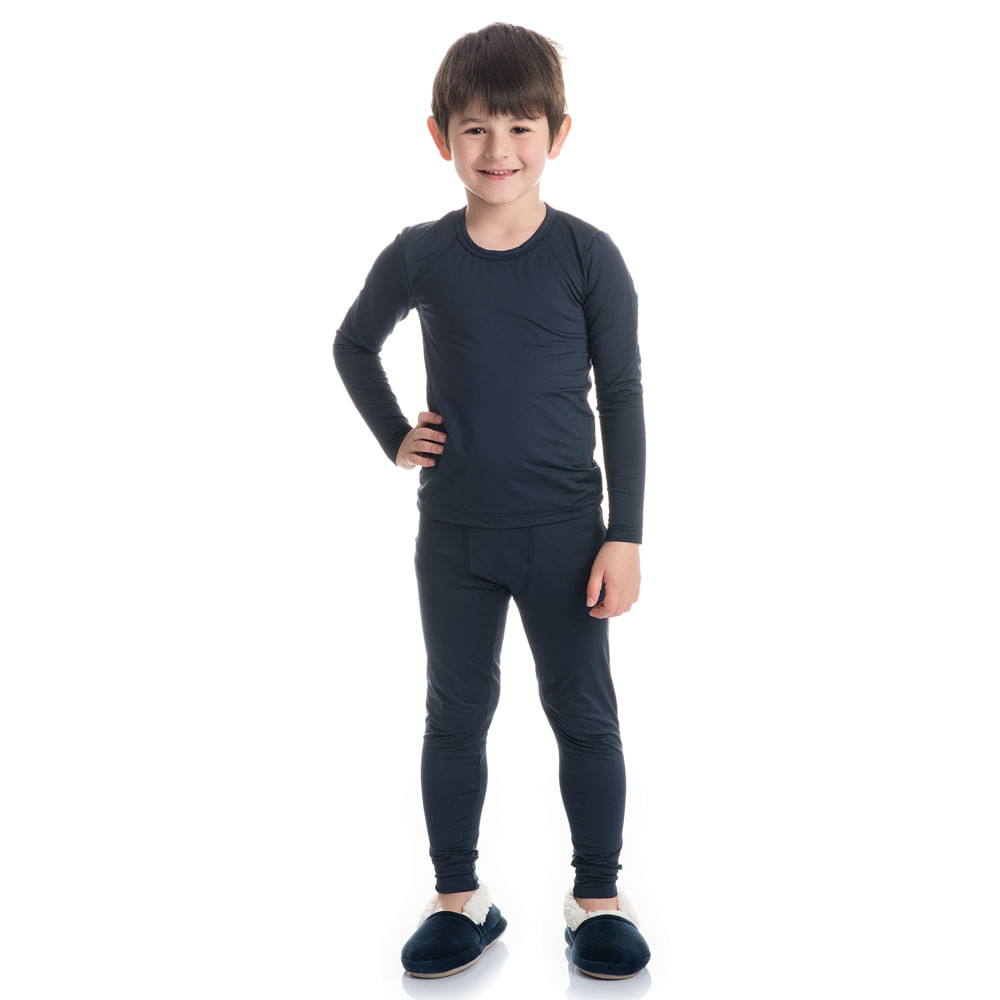 Ceroula Infantil Thermo Azul-marinho - Imagem 2