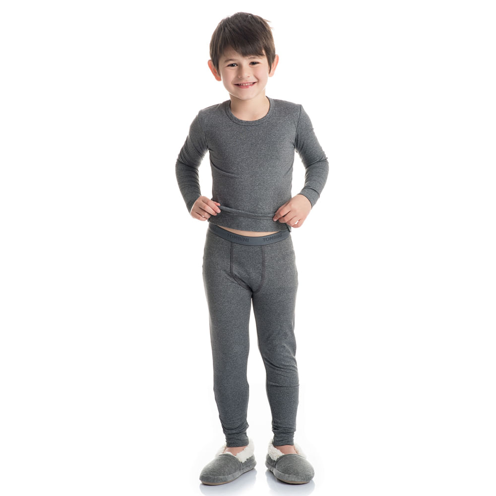 Ceroula Infantil Thermo Cinza - Imagem 2