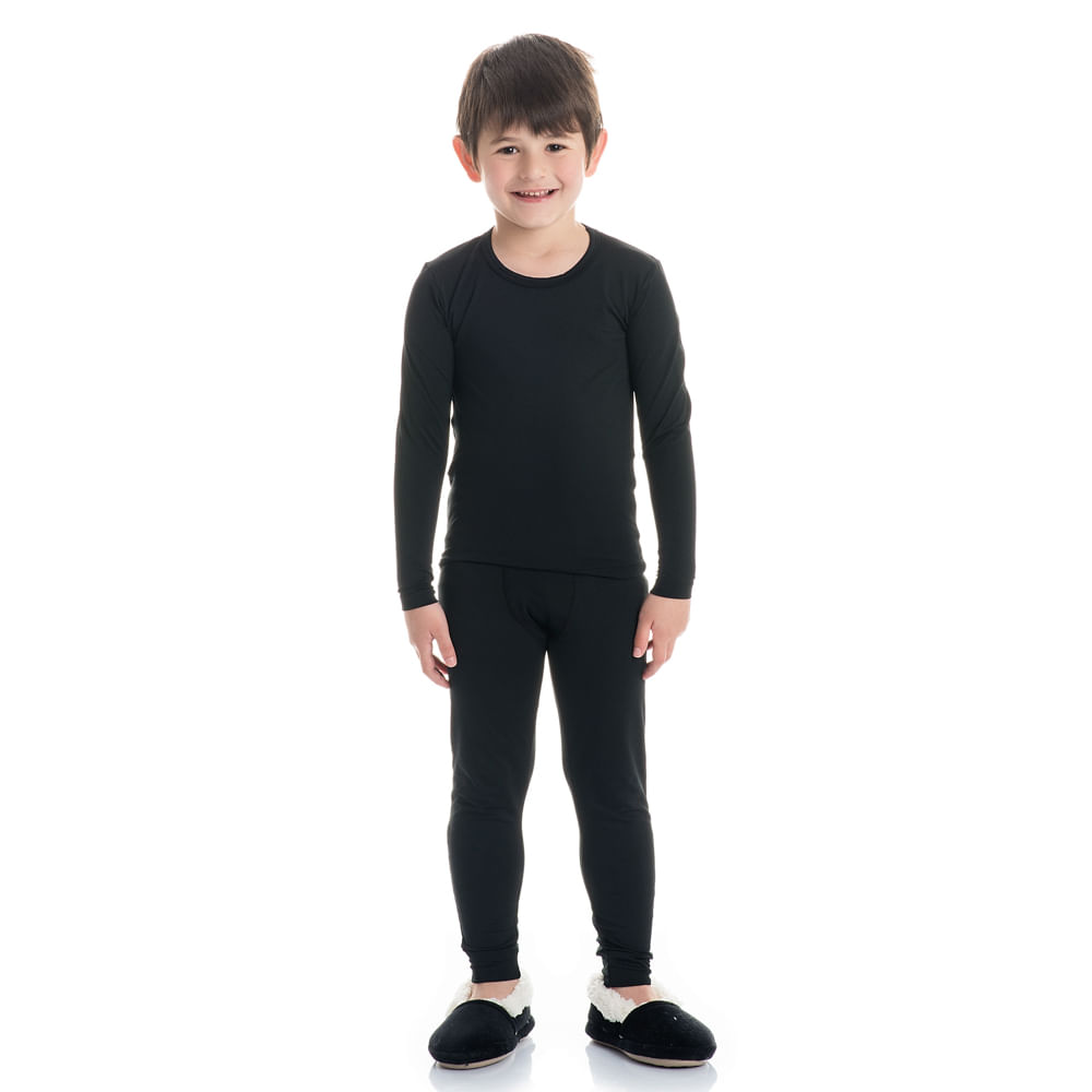 Ceroula Infantil Thermo Preto - Imagem 2