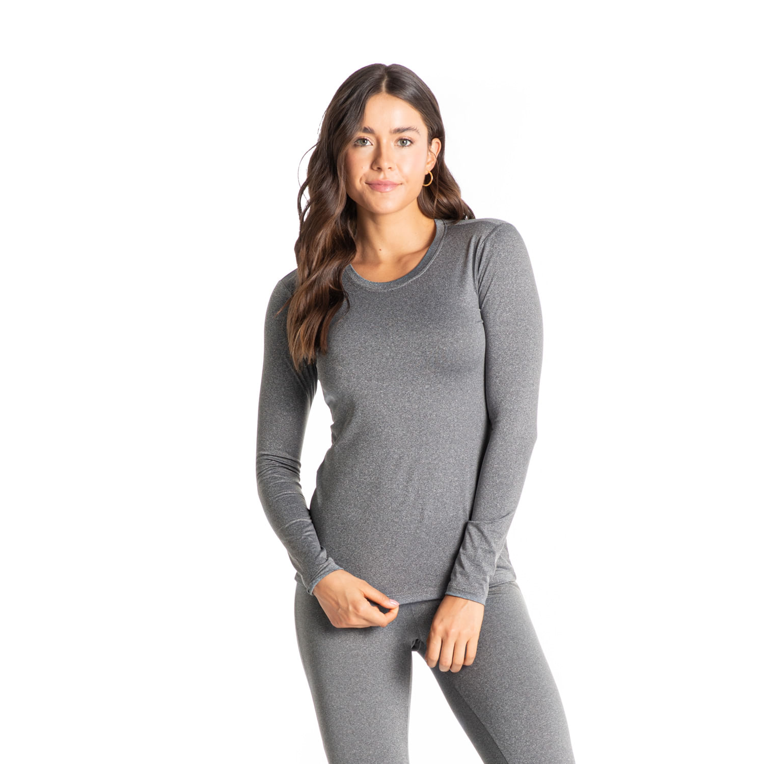 Blusa Feminina Thermo Cinza - Imagem 1