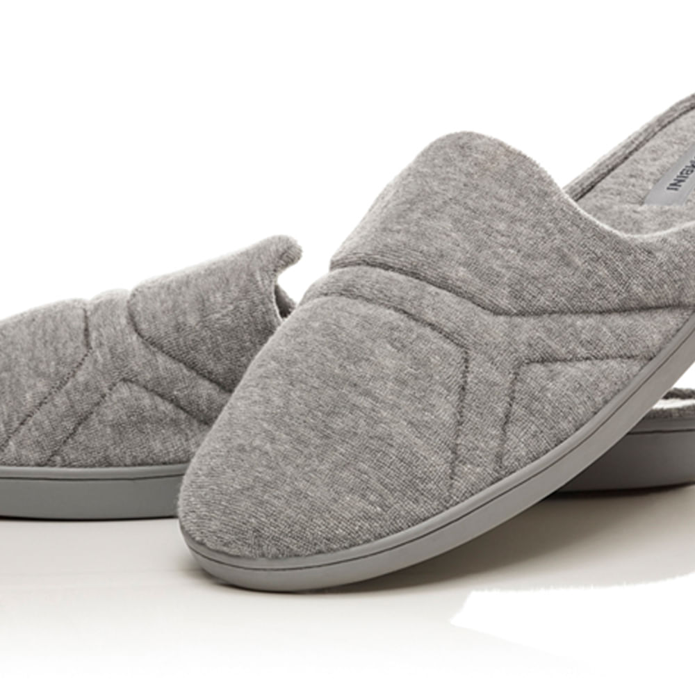 Chinelo Masculino Em Atoalhado Roger Fechado Cinza - Imagem 2