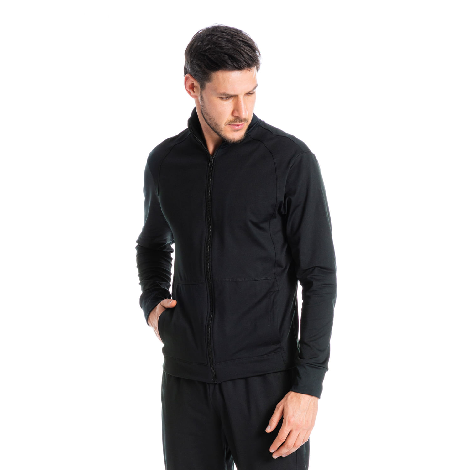 Jaqueta Masculina Térmica Caio Preto - Imagem 1