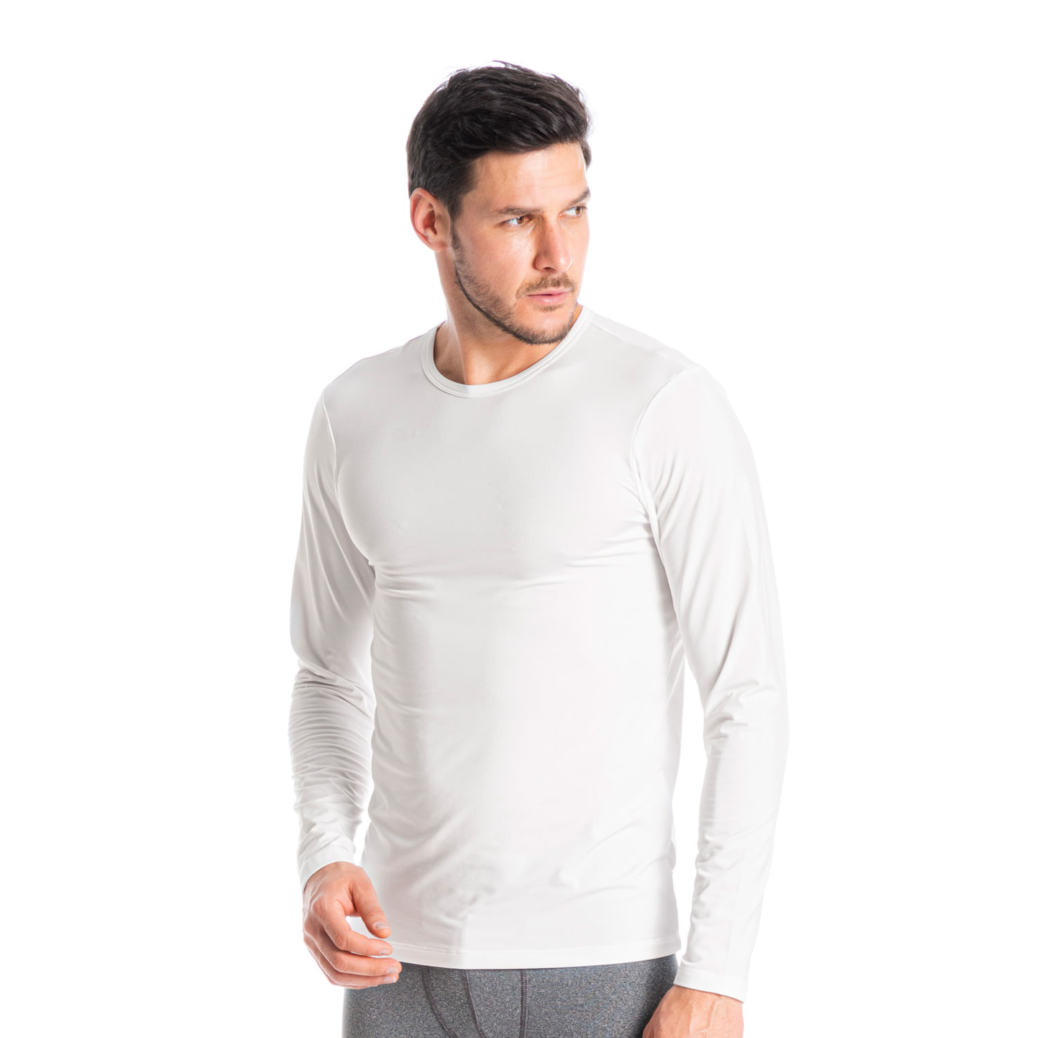 Blusa Masculina Thermo Branco - Imagem 1