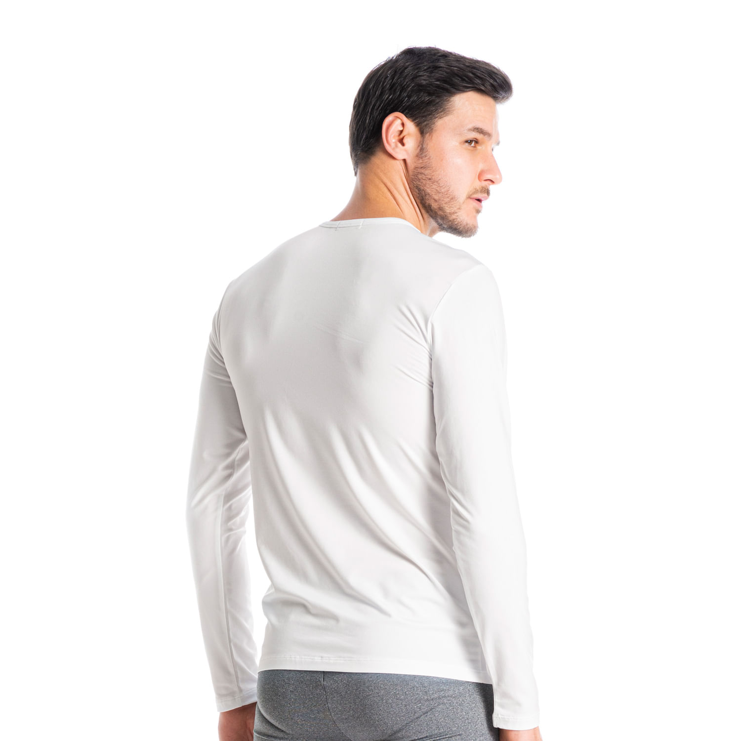 Blusa Masculina Thermo Branco - Imagem 2