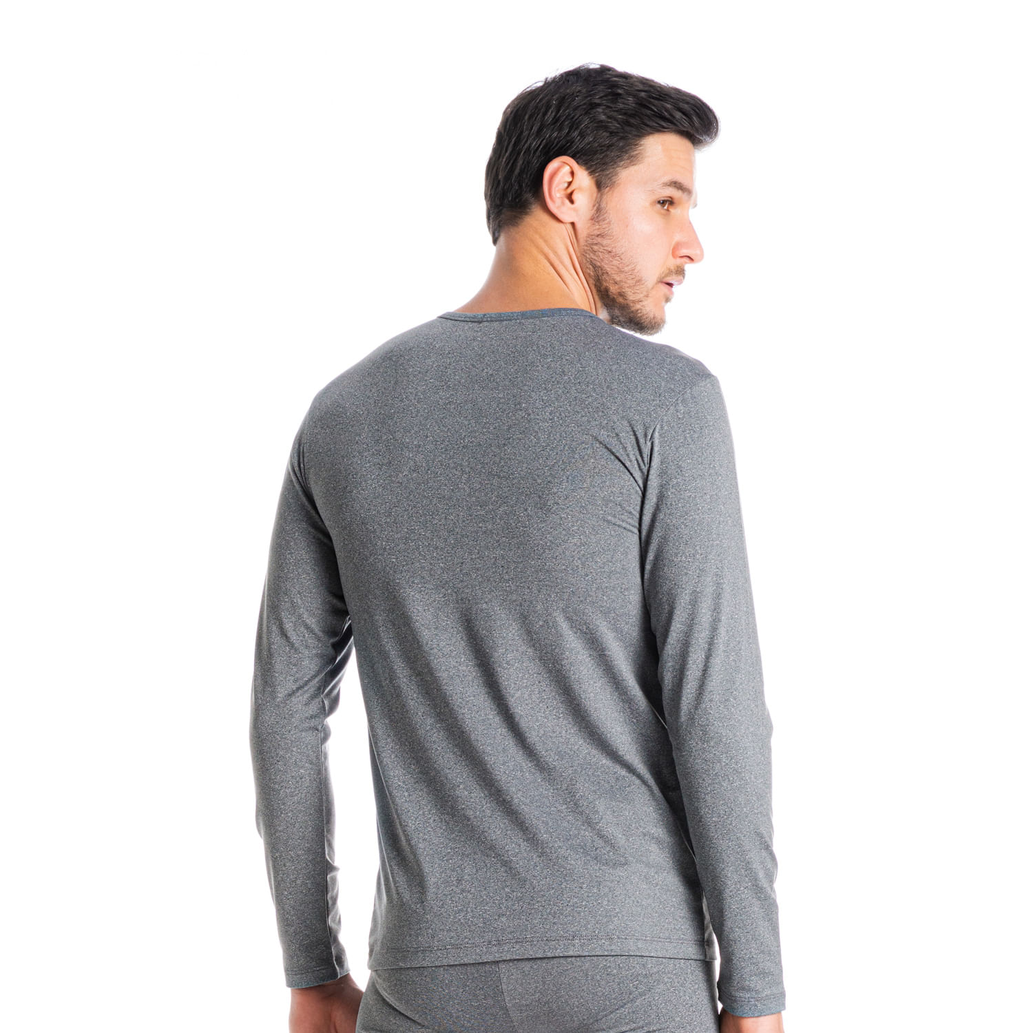 Blusa Masculina Thermo Cinza - Imagem 2