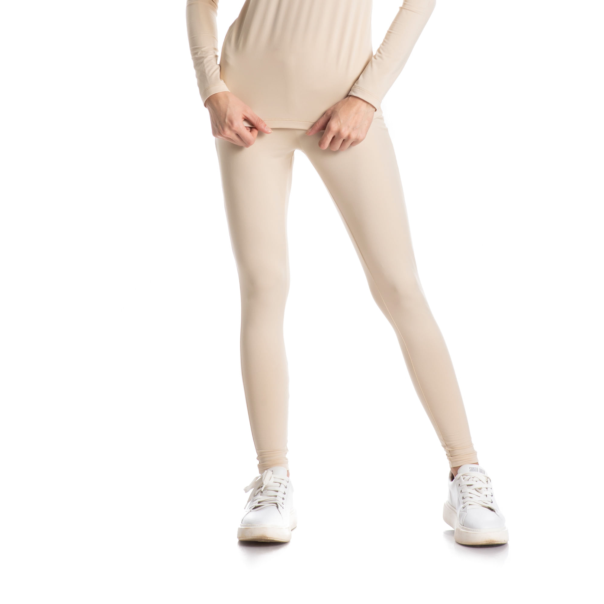 Calça Legging Thermo Bege - Imagem 1
