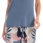 Pijama-Feminino-Bermuda-Folhagem-Rebeca-Daniela-Tombini