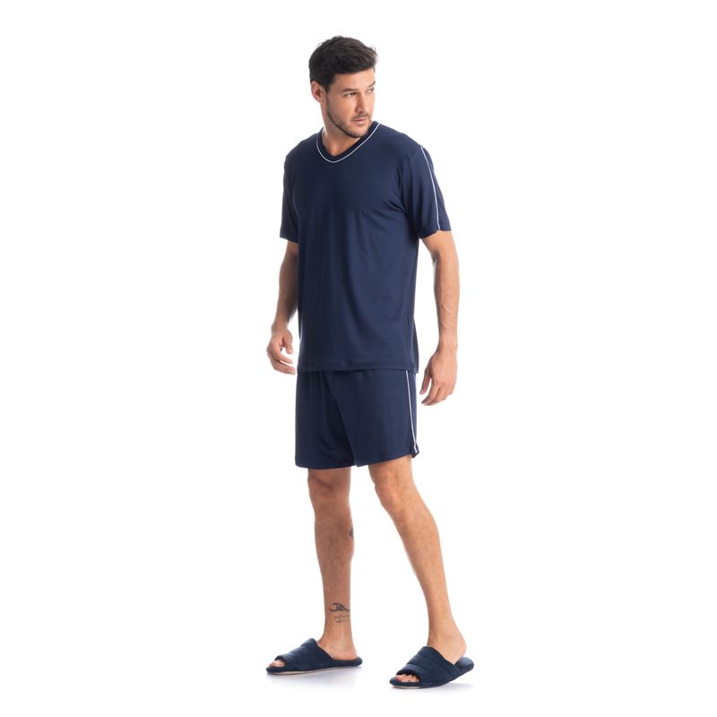Pijama-Masculino-Curto-Com-Vivo-Matheus-Tombini
