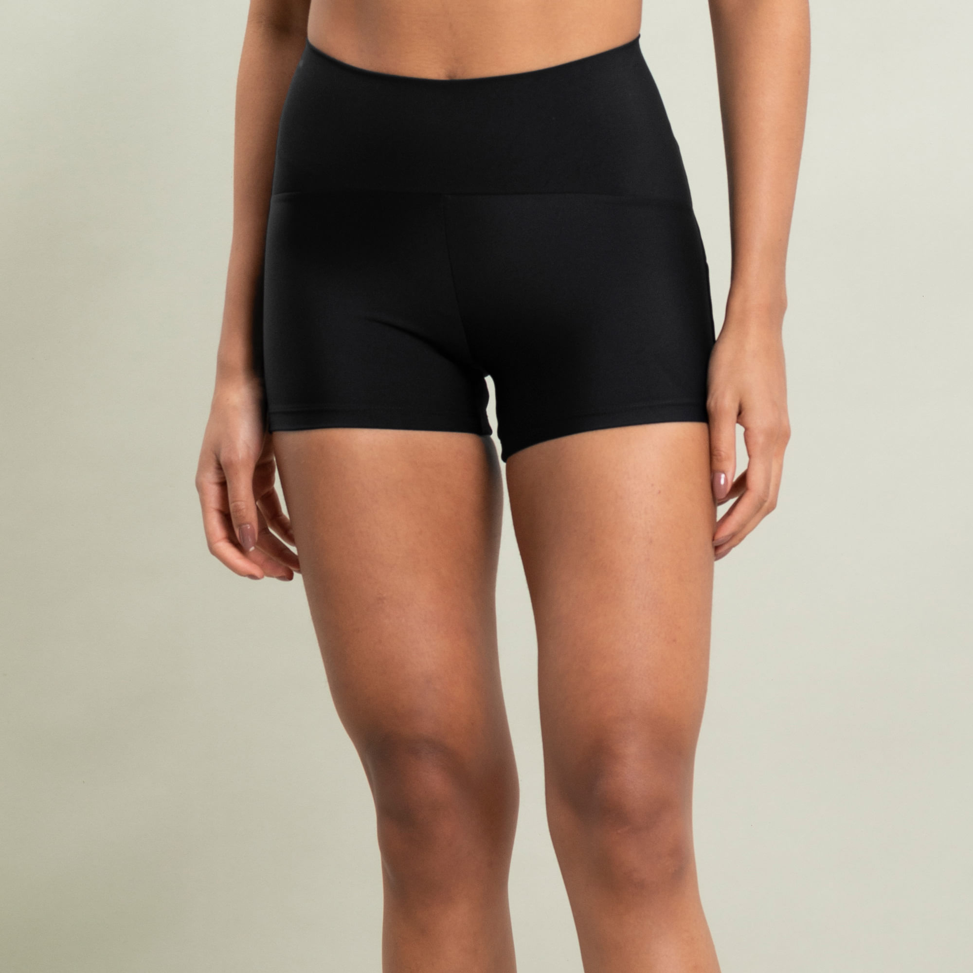 Shorts Curto Perfect Shape Vivame Preto - Imagem 1