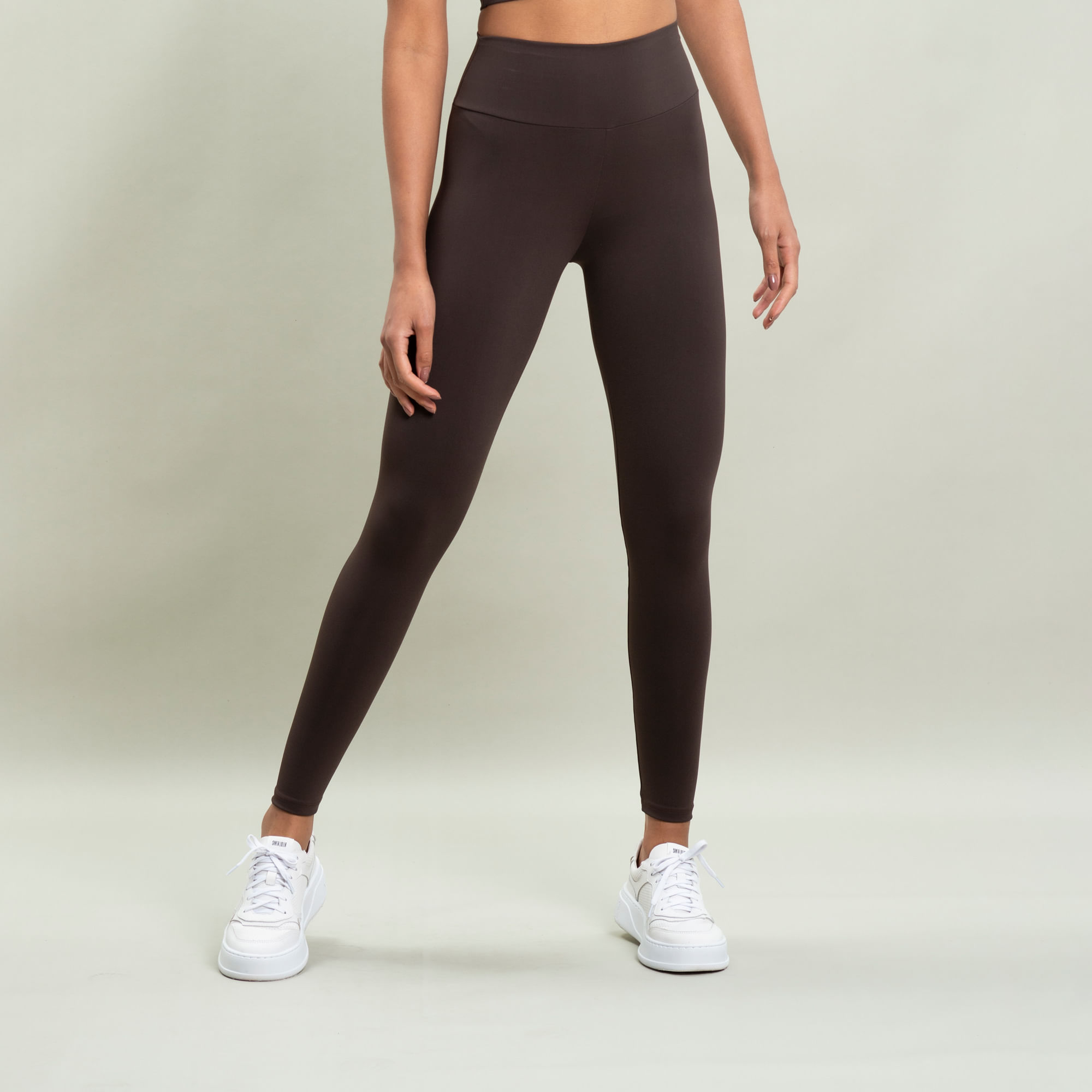 Calca Urban Legging V-shape Vivame Marrom - Imagem 1