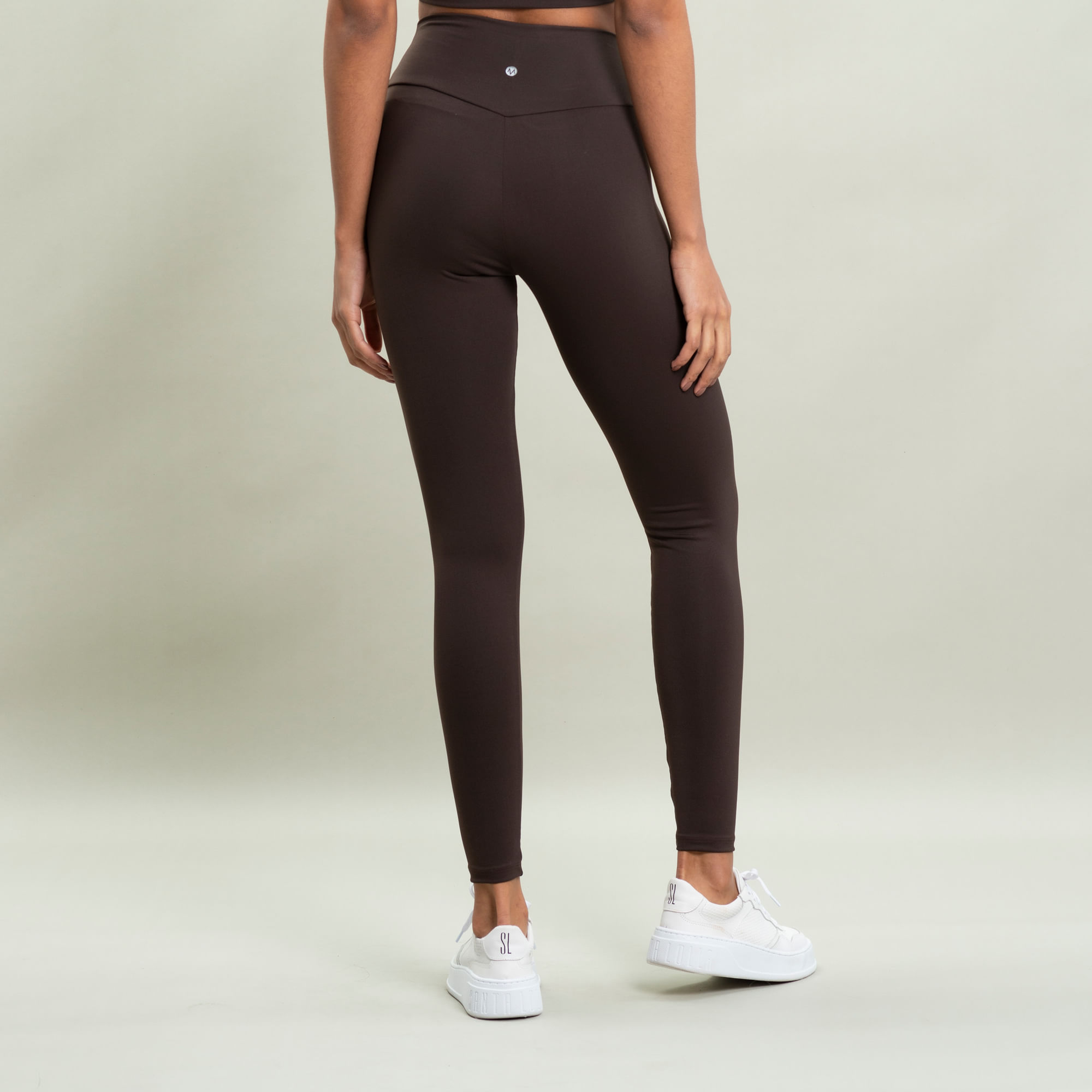 Calca Urban Legging V-shape Vivame Marrom - Imagem 2