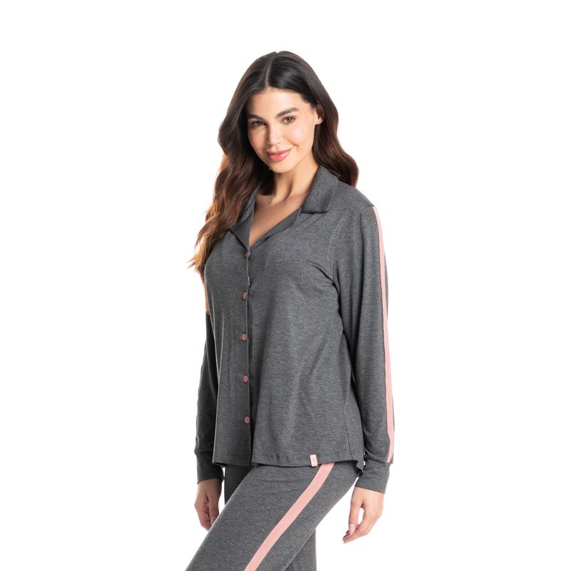 Pijama-Feminino-Longo-Abotoado-Maya-Daniela-Tombini
