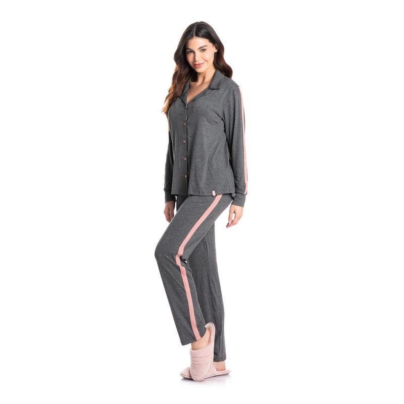Pijama-Feminino-Longo-Abotoado-Maya-Daniela-Tombini