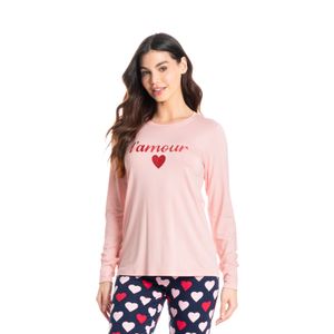 Pijama Feminino Legging Amour