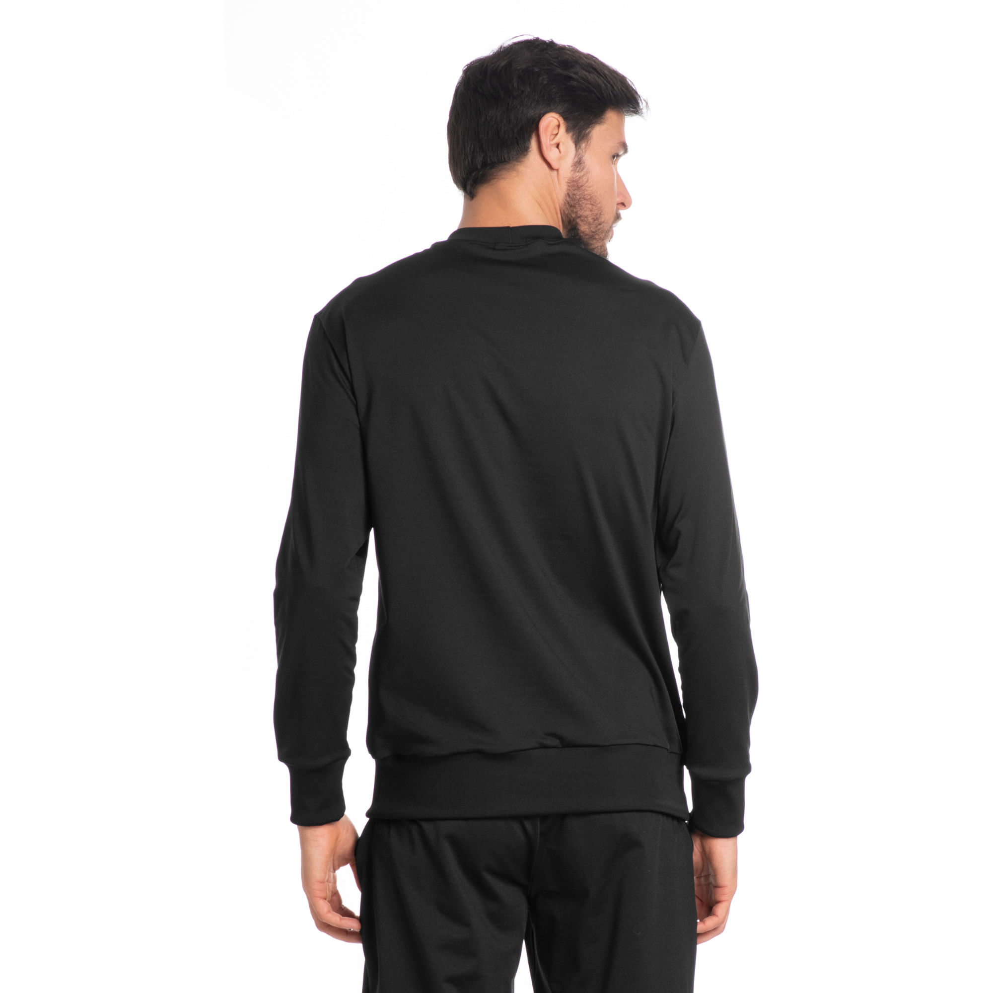 Blusa Masculina Térmica Caio Tombini Preto - Imagem 2