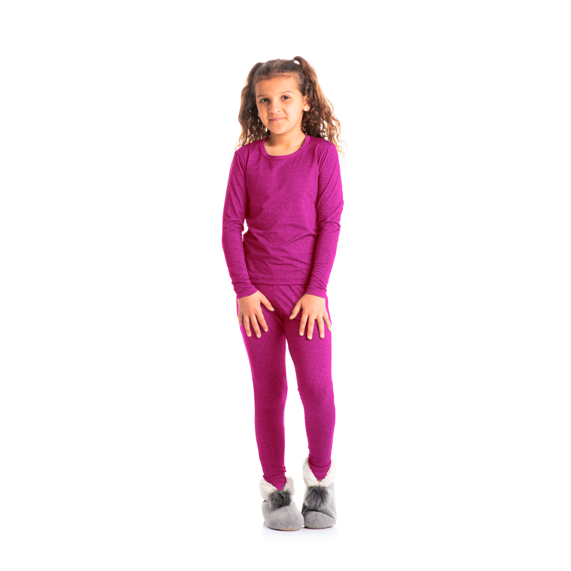 Blusa Infantil Unissex Thermo Rosa-2 - Imagem 2