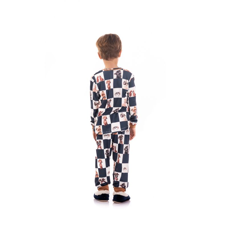 Pijama-Unissex-Infantil-Longo-Friends-Daniela-Tombini