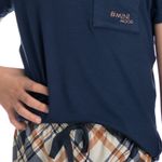 Pijama-Infantil-Unissex-Curto-Chess-Tombini