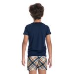 Pijama-Infantil-Unissex-Curto-Chess-Tombini