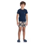 Pijama-Infantil-Unissex-Curto-Chess-Tombini