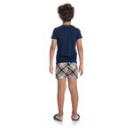 Pijama-Infantil-Unissex-Curto-Chess-Tombini