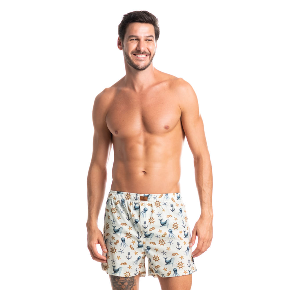 Boxer Masculina Eric Tombini Azul-2 - Imagem 1