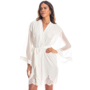 Robe Curto Em Renda Jasmin