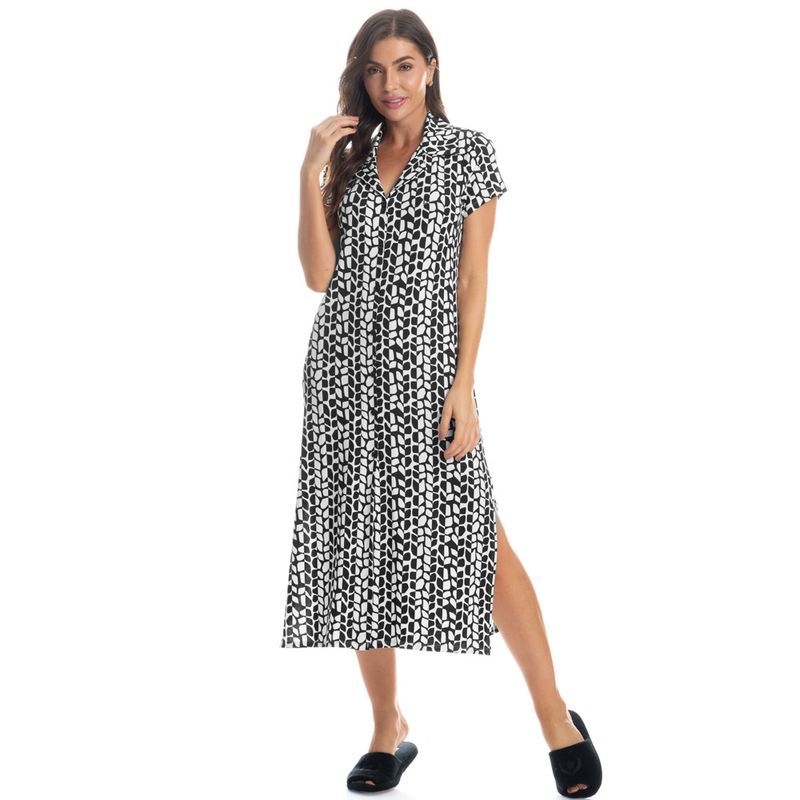 Camisao-Midi--Abotoado-Lara-Preto