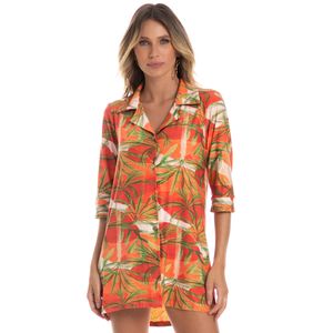 Camisa Feminina Curta Ilhéus