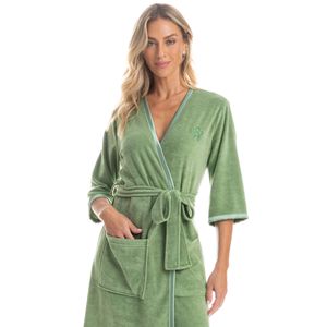 Robe Feminino Em Atoalhado Liss Colors