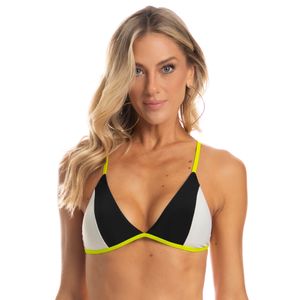 Top Cortininha Fixo Tricolor Taiti