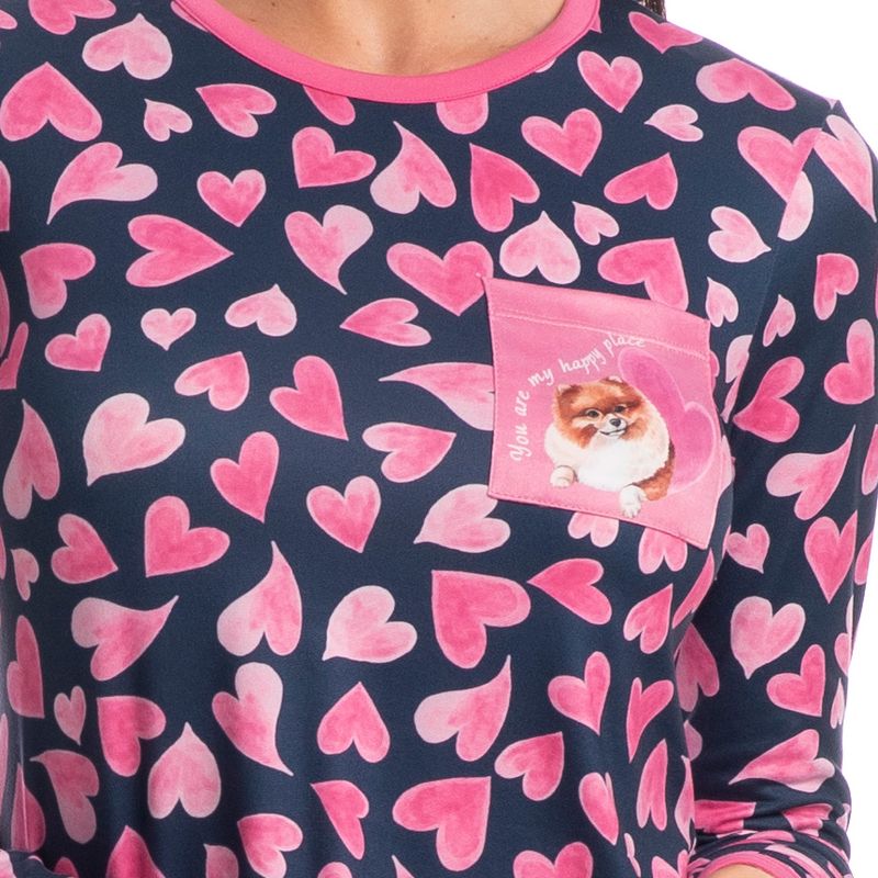 Pijama-Feminino-Slim-Coracoes-Lyla-Love