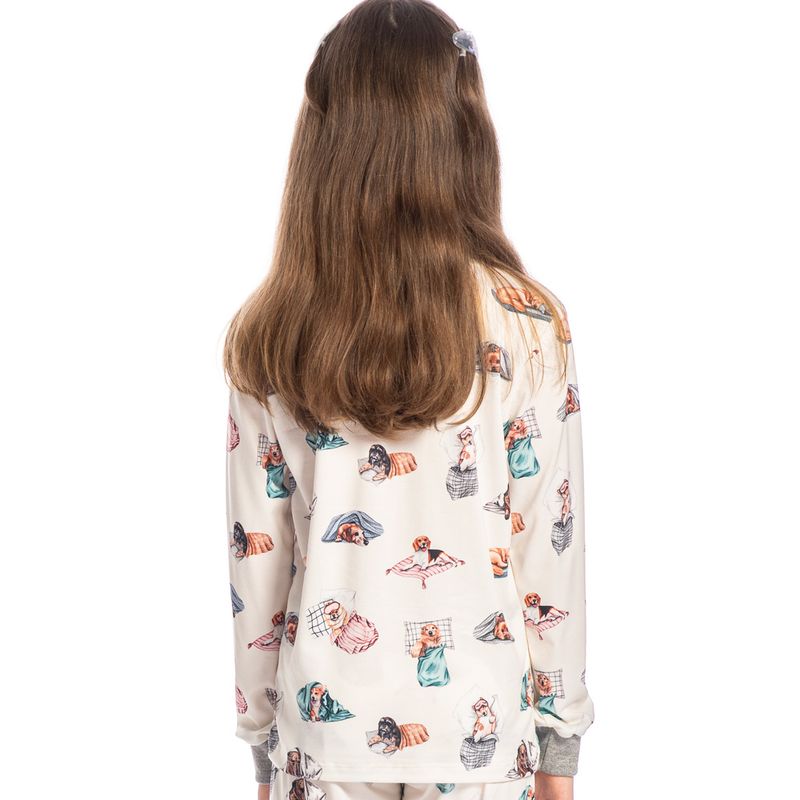 Pijama-Infantil-Unissex-Longo-Dreams