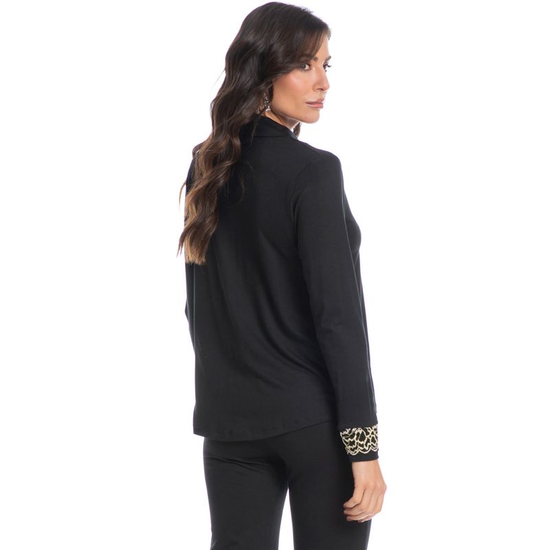 Pijama-Feminino-Longo-Abotoado-Alice