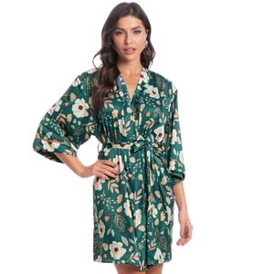 Robe Feminino Curto Floral Luna