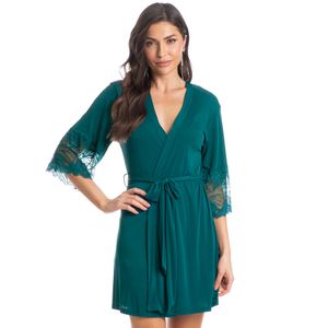 Robe Feminino Curto Com Renda Mari