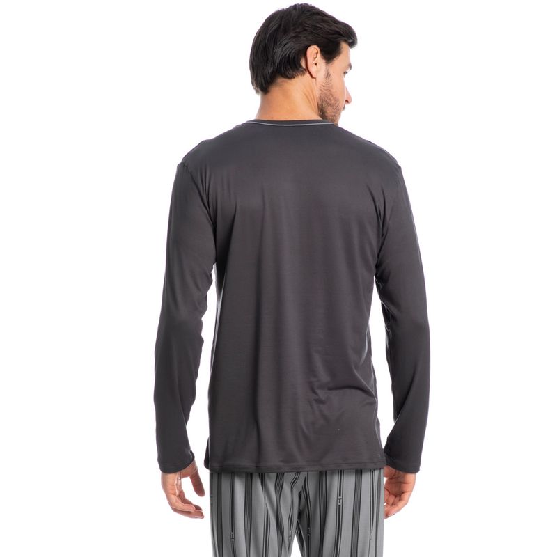 Pijama-Masculino-Longo-Decote-V-Henri-Tombini