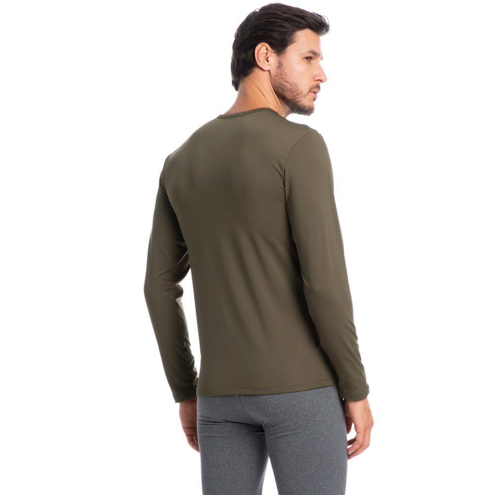 Blusa Masculina Thermo Colors Tombini Marrom - Imagem 2