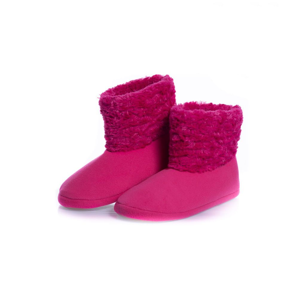 Bota Feminina Com Pelo Bela Rosa-2 - Imagem 1