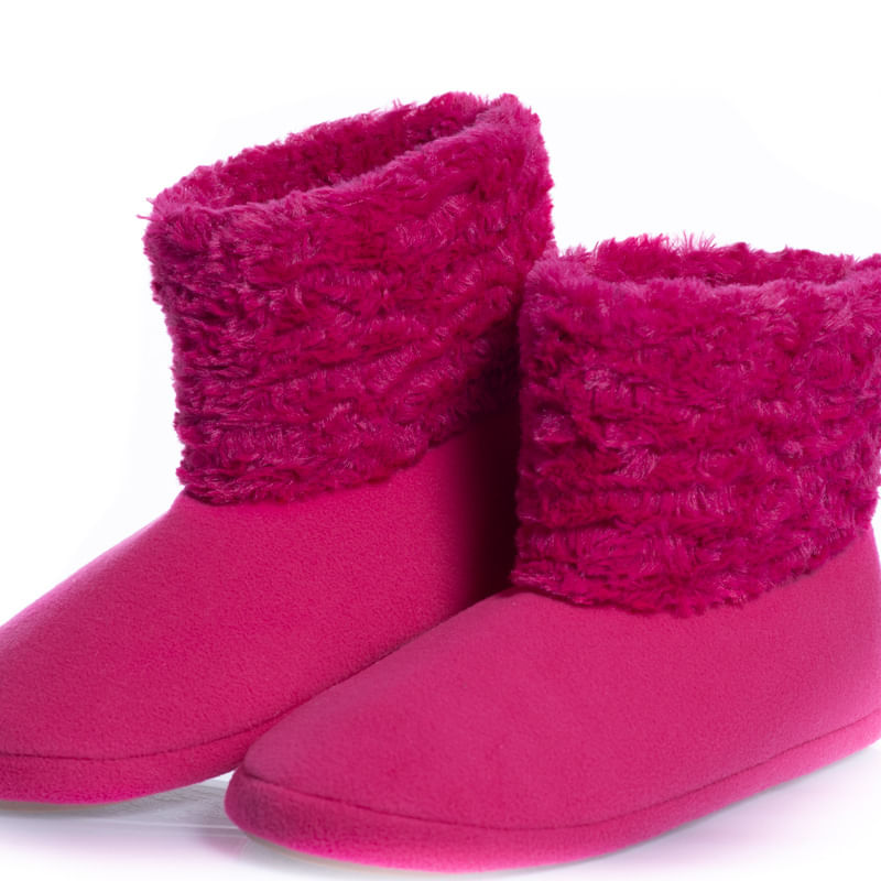 Bota Feminina Com Pelo Bela Rosa-2 - Imagem 2