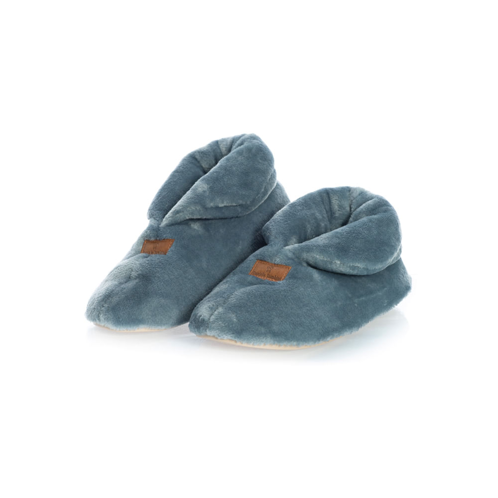 Bota Feminina Emanuelle Azul-2 - Imagem 1