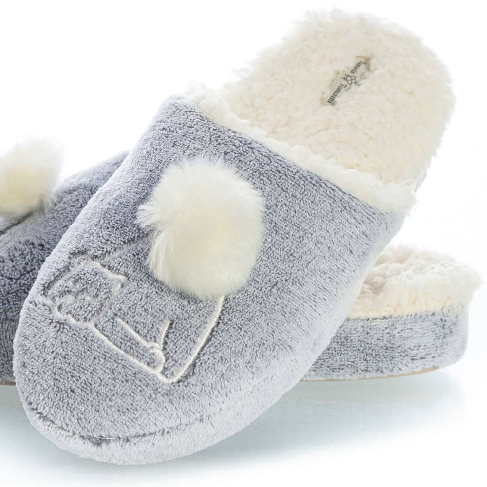 Chinelo Feminino Soft Polar Cinza - Imagem 2