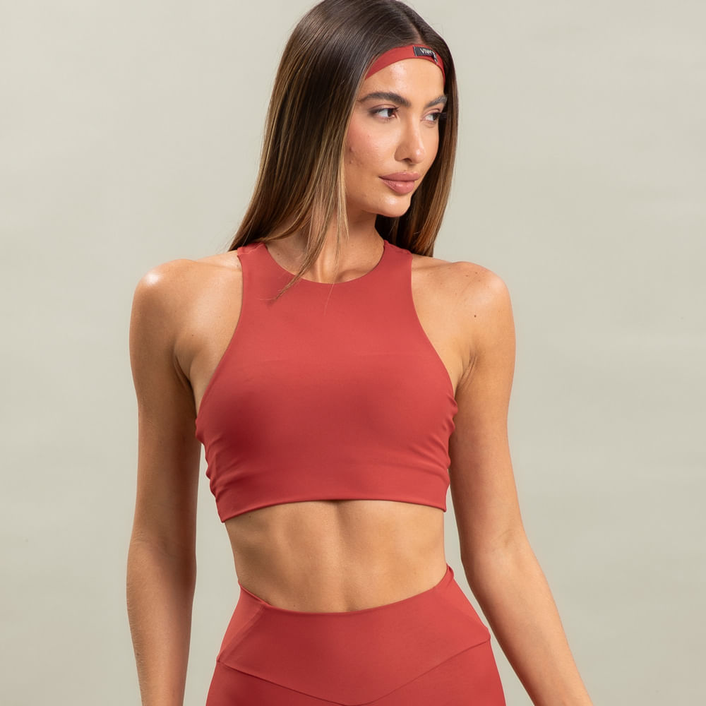 Top Nadador High Alley Vivame Vermelho - Imagem 1