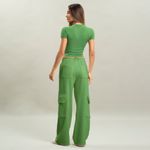 Calca-Feminina-Em-Moletom-Cargo-Ampla-Com-Bolso-Megan-Vivame
