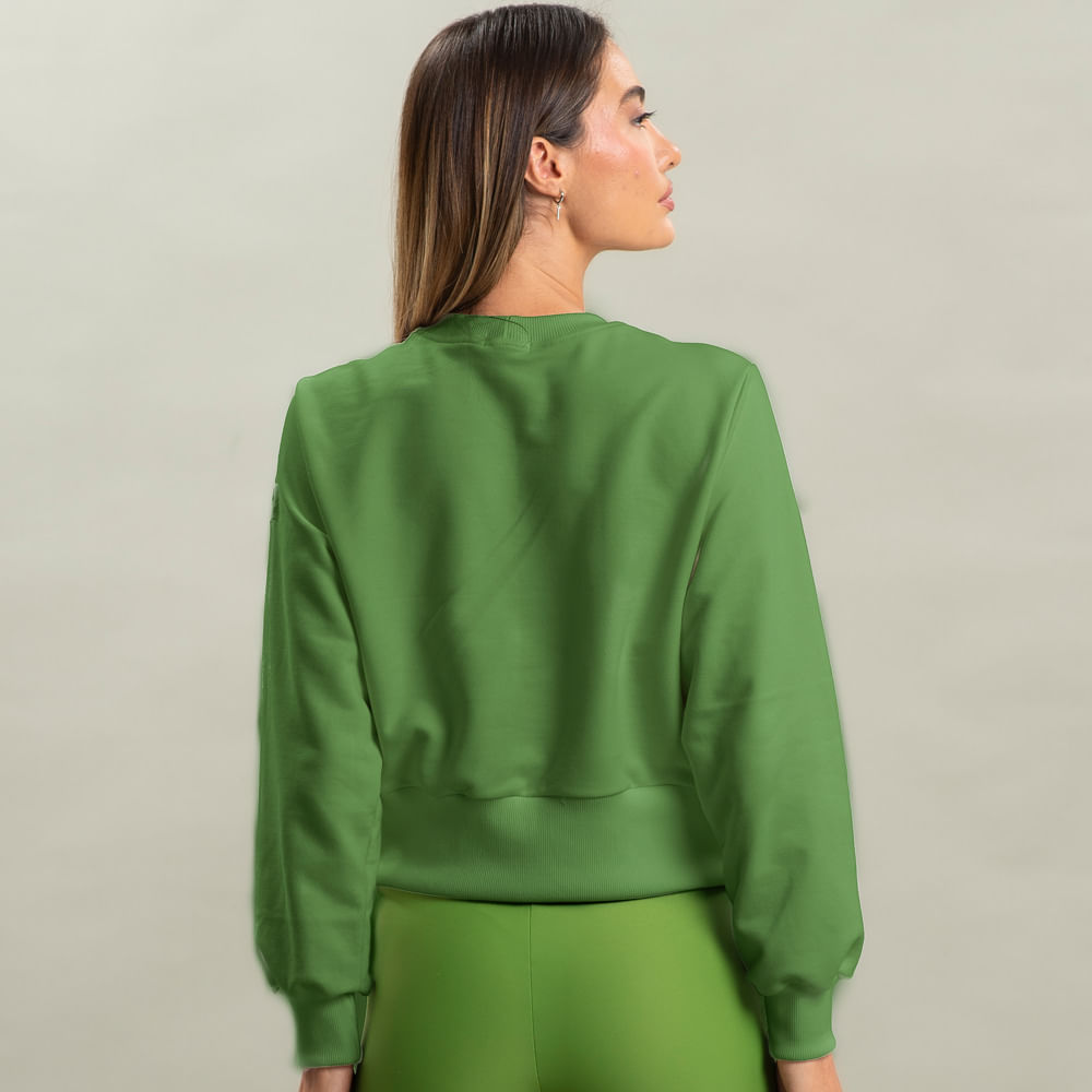 Moletom Feminino Megan Vivame Verde - Imagem 2