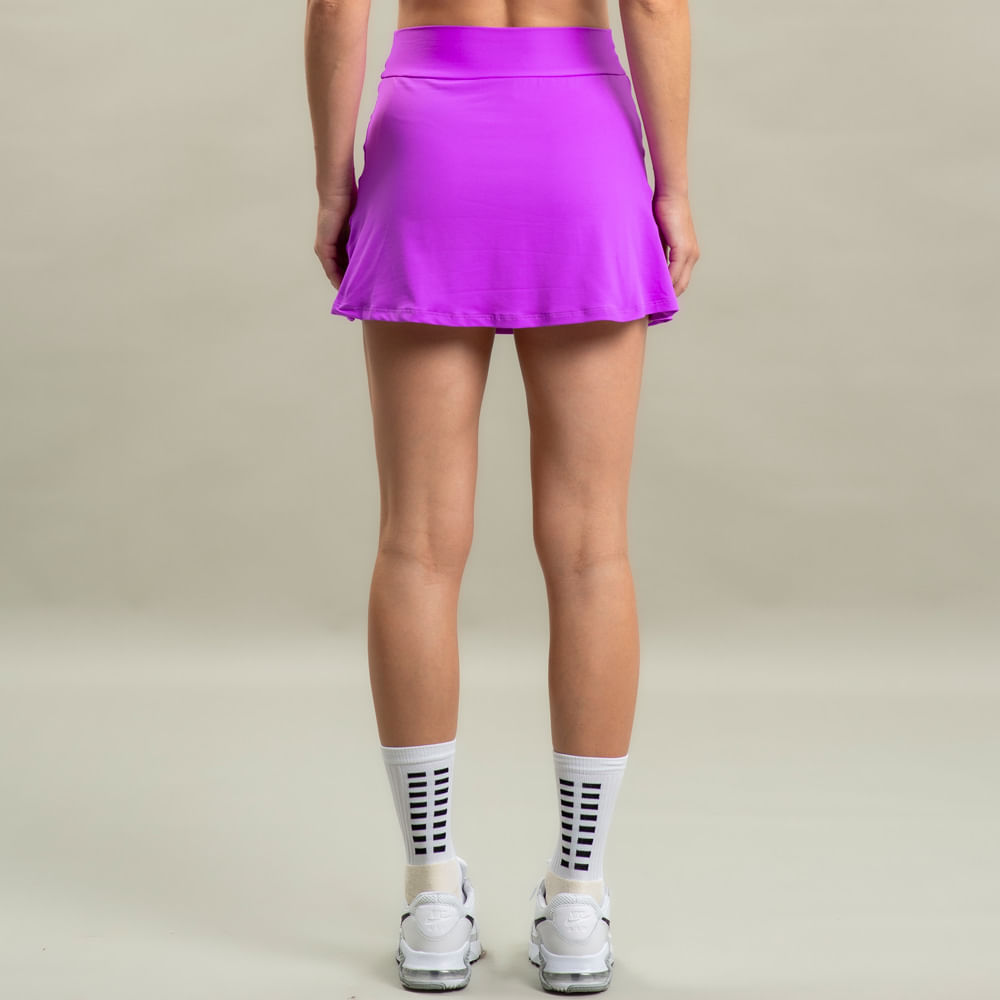 Short Saia Com Bolso Interno Player Vivame Roxo - Imagem 2