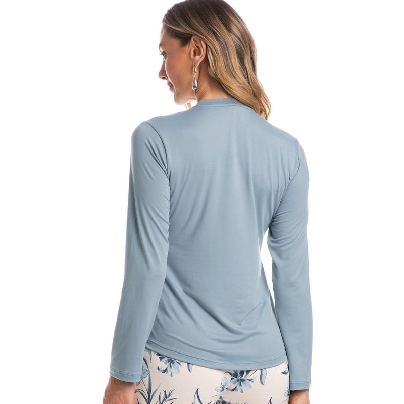 Pijama-Feminino-Longo-Floral-Lola-Azul