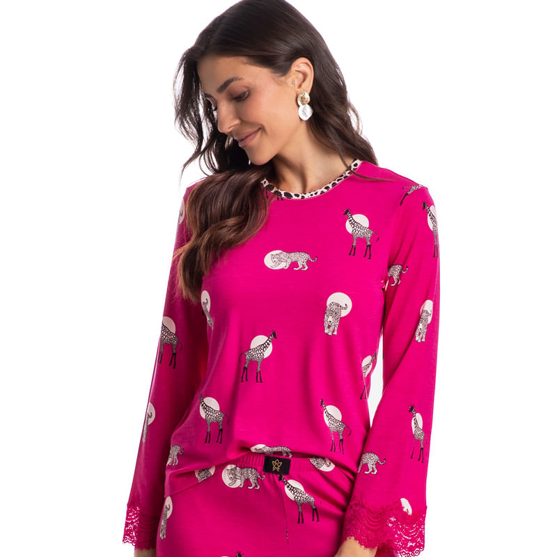 Pijama-Feminino-Longo-Wide-Leg-Clarisse-Rosa
